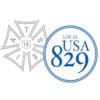 United Scenic Artists, Local USA 829, IATSE Logo
